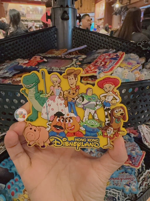 HKDL - Toy Story & Hong Kong Disneyland Castle Magnet