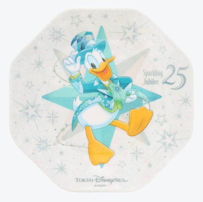 TDR - Tokyo DisneySea 25th Anniversary "Sparkling Jubilee" x Mickey & Friends Plate Set of 4 (Release Date: Apr 8, 2026)