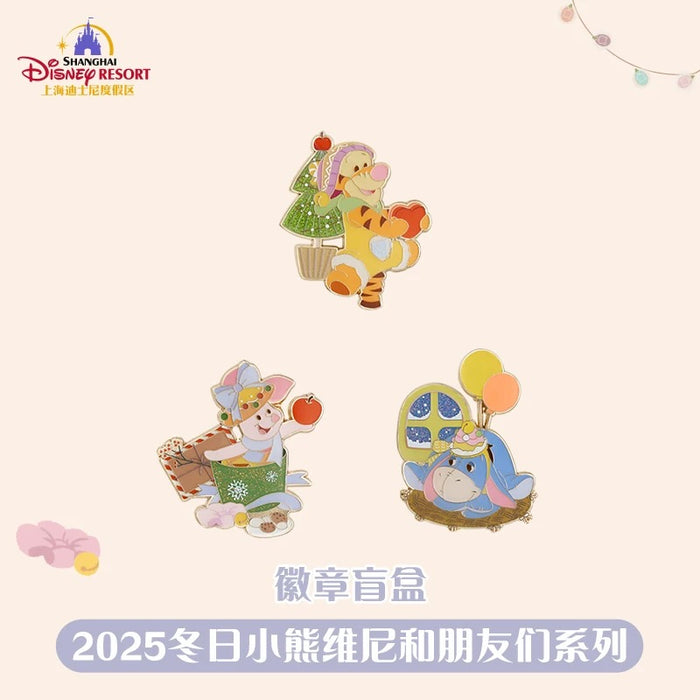SHDL - 2025 Winnie the Pooh & Friends Winter Collection x Mystery Pin Badge Box