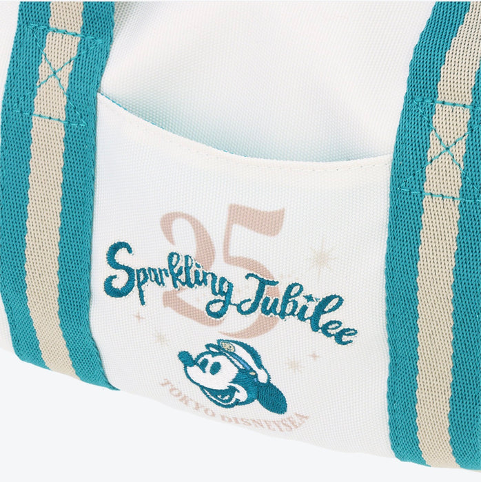 TDR - Tokyo DisneySea 25th Anniversary "Sparkling Jubilee" x Stylish Cylindrical Shoulder Bag (Release Date: Apr 8, 2026)