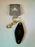 WDW Exclusive - Logo Mania 2026 Parks After Dark - Black Imitation Leather Keychain