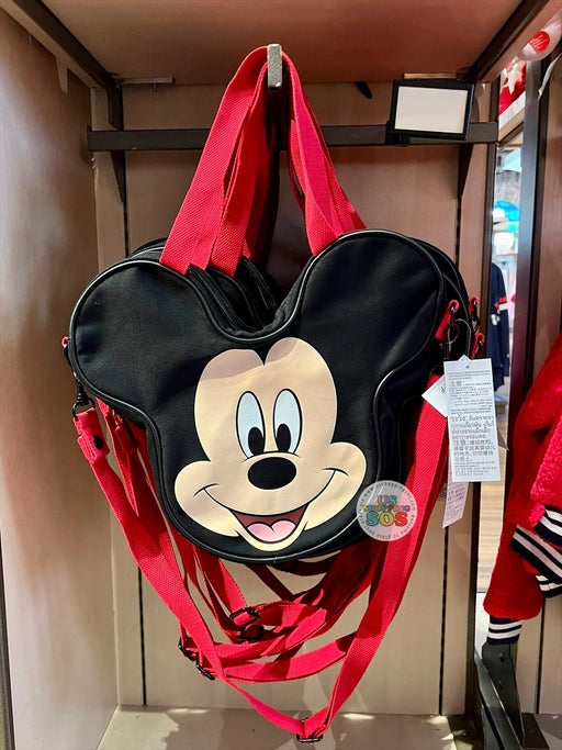 DLR/WDW - Mickey Mouse Big Face Crossbody Bag