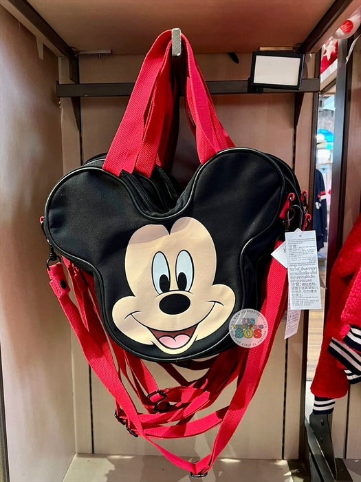DLR/WDW - Mickey Mouse Big Face Crossbody Bag