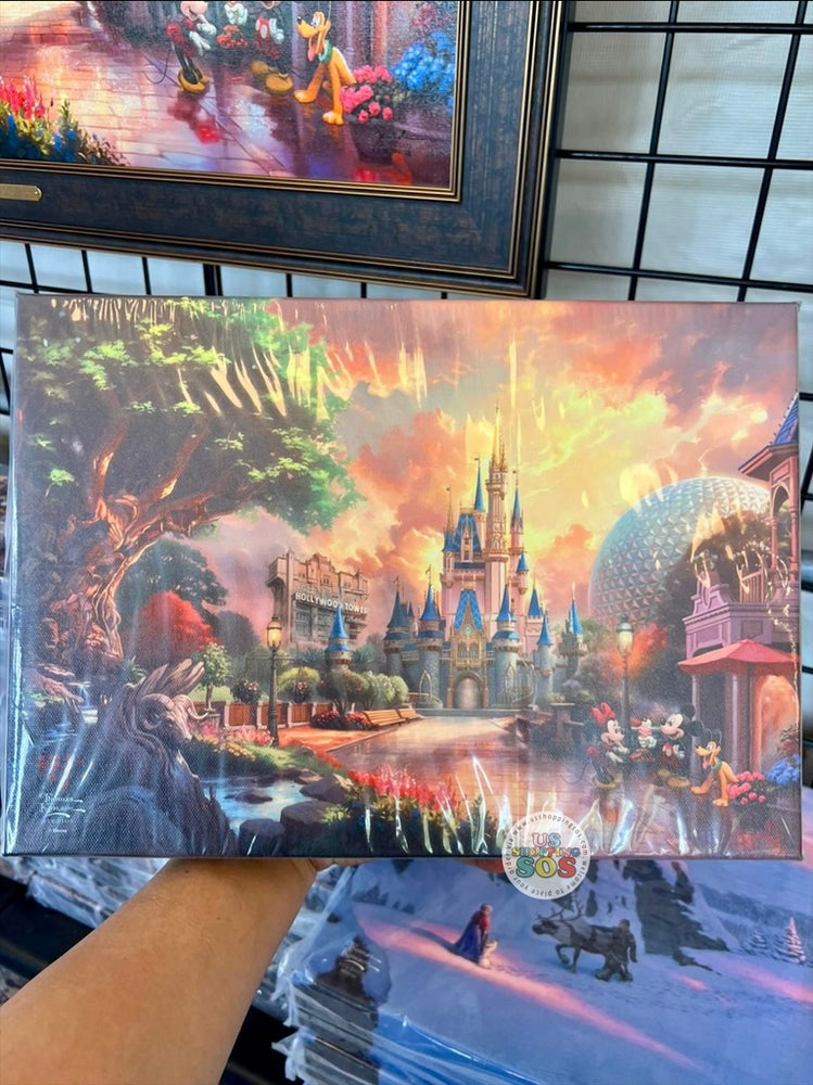 WDW - EPCOT International Festival of the Arts 2026 - “Walt Disney World Four Parks One World” by Thomas Kinkade Studios