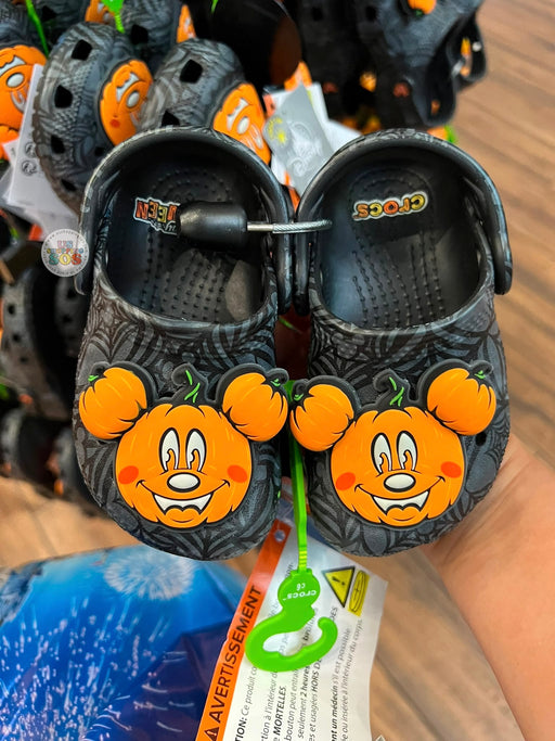 DDLR/WDW - Halloween 2026 Mickey Mouse & Family Collection - Mickey Jack-o’-Lanterns Crocs (Youth)