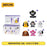 China Exclusive 52 Toys - 2026 Disney Cats & Dogs Vinyl Plush Keychain Blind Box (Release Date: Aug 20, 2026)