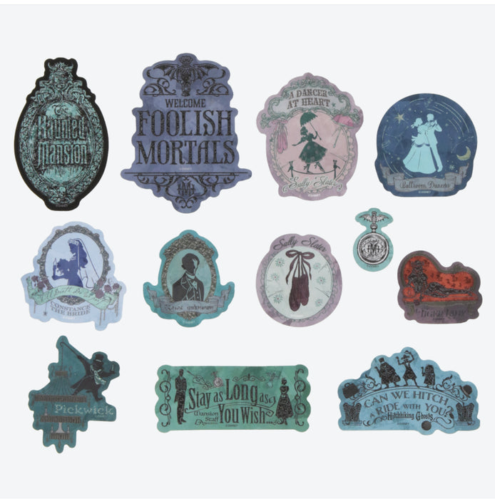 TDR - "Disney Story Beyond" Haunted Mansion x Stickers Set (Release Date: Feb 7)