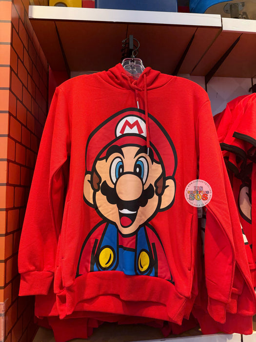 Universal Studios - Super Nintendo World - Mario Big Face Hoodie Pullover (Adult)