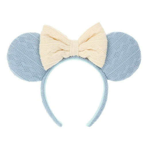 TDR - Minnie Mouse White Color Bow Knit Ear Headband (Release Date: Nov 20, 2025)