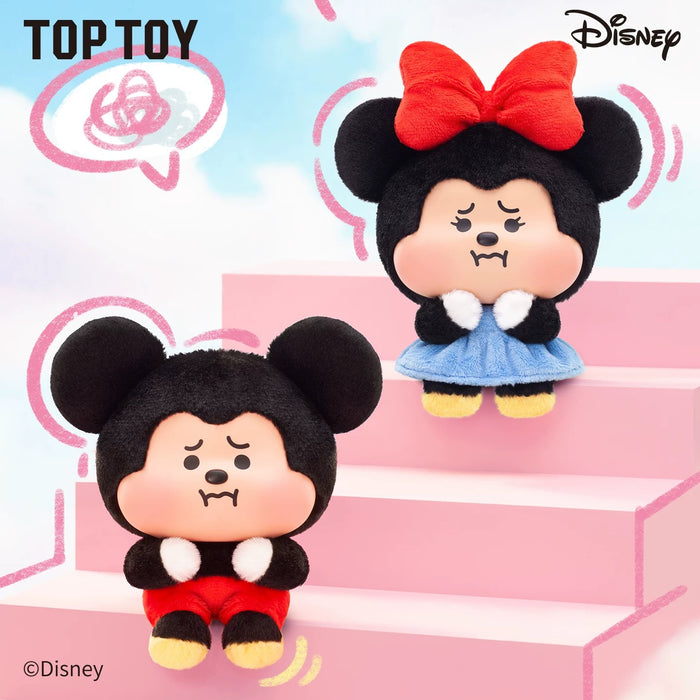 TopToy China - Mickey & Minnie Mouse "Pouty" Vinyl Plush Keychain Blind Box (Release Date: April 17, 2026)