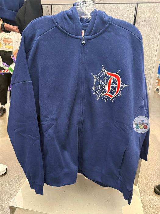 DLR/WDW - Spider-Man Disneyland Navy Zip Hoodie Jacket (Adult)