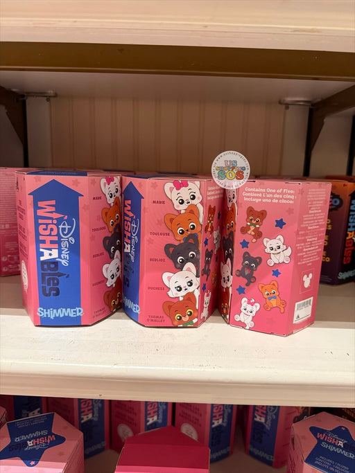 DLR/WDW - Wishables Shimmer The Aristocats Mystery Plush Toy Series