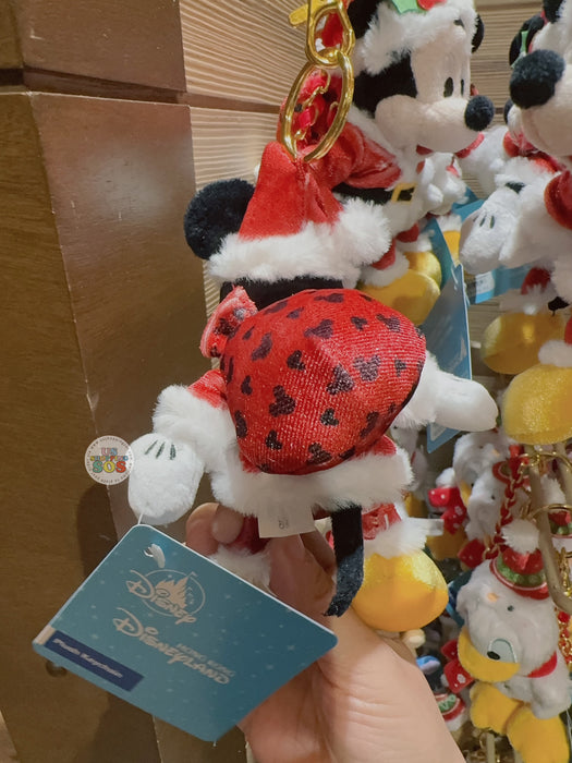 HKDL - 2025 Christmas Mickey & Friends x Mickey Mouse Plush Keychain
