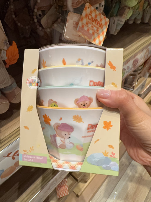 HKDL - 2026 Duffy and Friends Autumn Explorer Collection x Bowls Set of 4