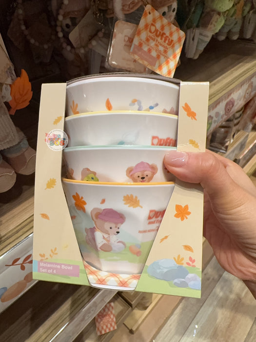 HKDL - 2026 Duffy and Friends Autumn Explorer Collection x Bowls Set of 4
