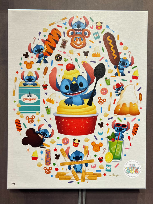 DLR - Disney Art - “Little Stitch, Big Appetite” by Jerrod Maruyama