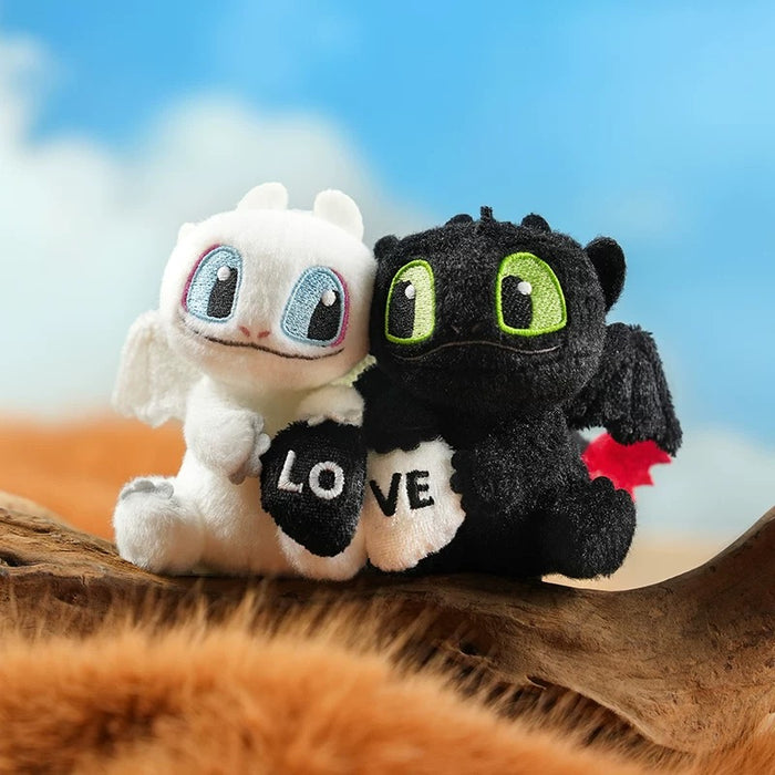 China Exclusive - How to Train Your Dragon x Toothless & Light Fury ‘Love’ Keychains Set