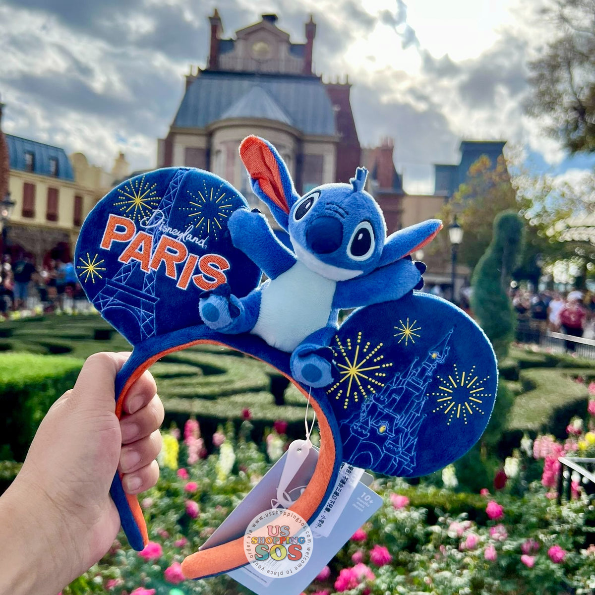 WDW - Epcot World Showcase France - Disneyland Paris Stitch Plush
