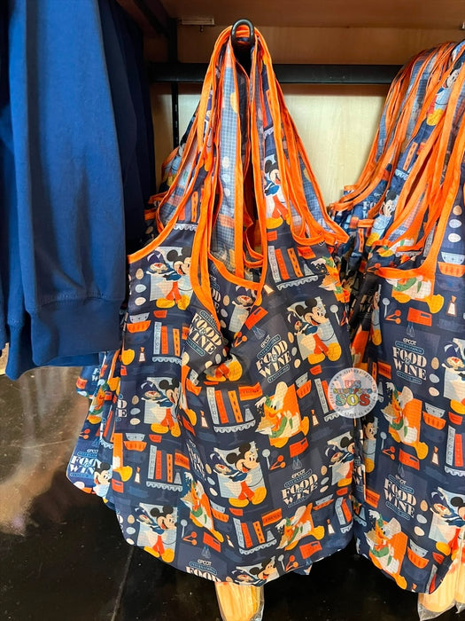 WDW - Epcot Food & Wine Festival 2026 - Mickey & Friends Churro Packable Eco Bag