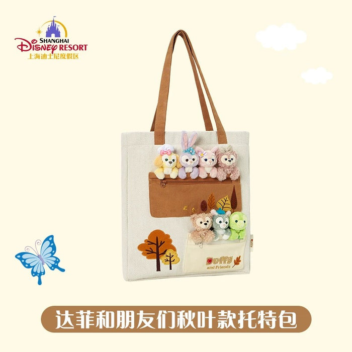 SHDL - Duffy & Friends Fall Autumn Leafs Tote Bag