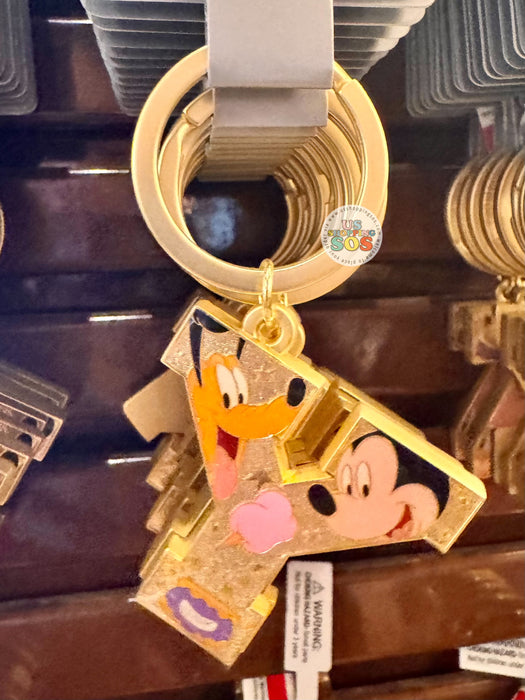 DLR/WDW - Mickey & Friends Alphabet Keychain
