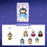 SHDS - 2026 Cinderella Lucifer Vinyl Plush Keychain Blind Box (Release Date: Apr 3, 2026)
