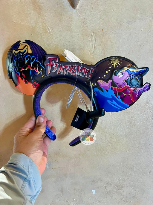 DLR/WDW - Fantasmic! - Mickey Sorcerer & Chernabog Ear Headband