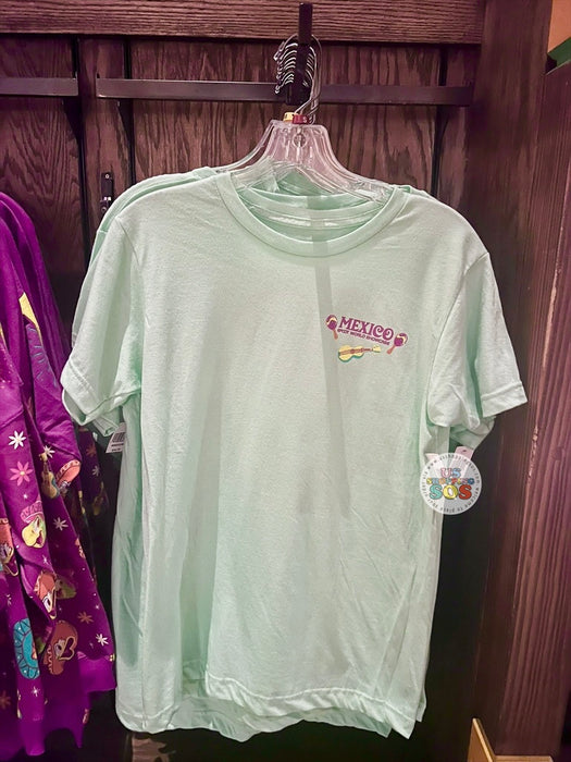 WDW - Epcot World Showcase Mexico 2026 - The Three Caballeros Mint Graphic T-Shirt (Adult)