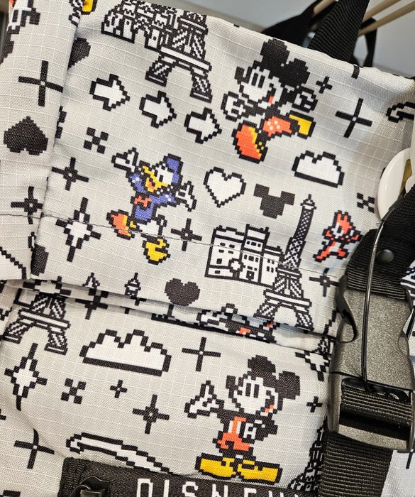 DLP - Mickey Mouse & Donald Duck Pixel Art Backpack