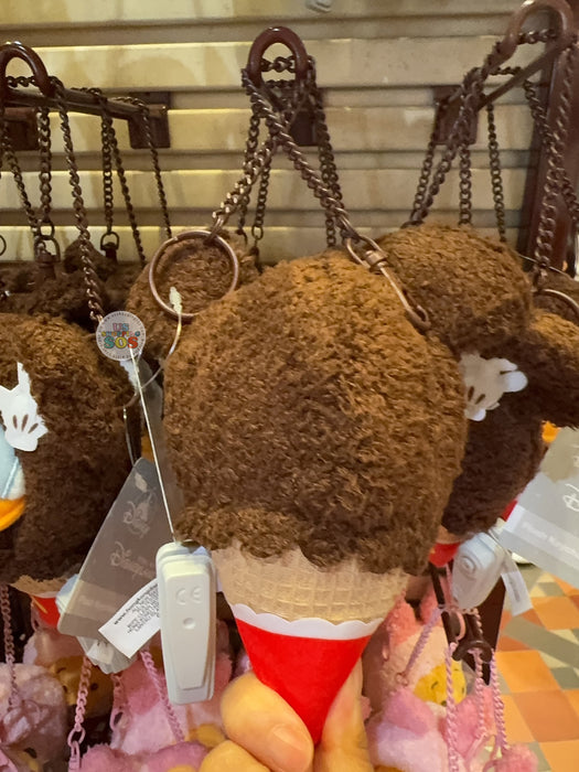HKDL - 2026 Ice Cream Cone x Donald Duck Plush Keychain