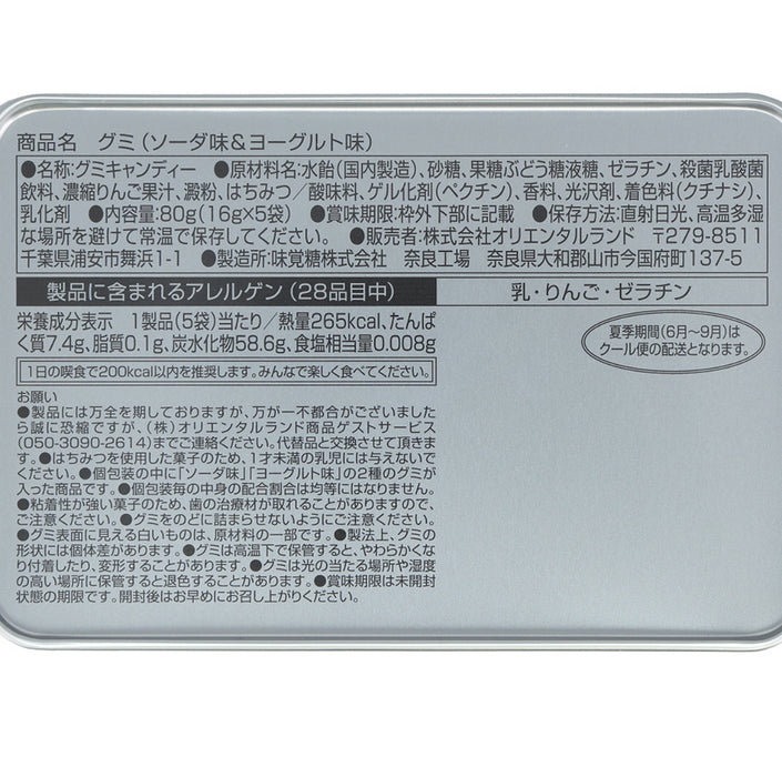 TDR - Donald’s Quacky Ducky City 2025 Collection x Gummy Box Set (Release Date: Apr 7, 2025)