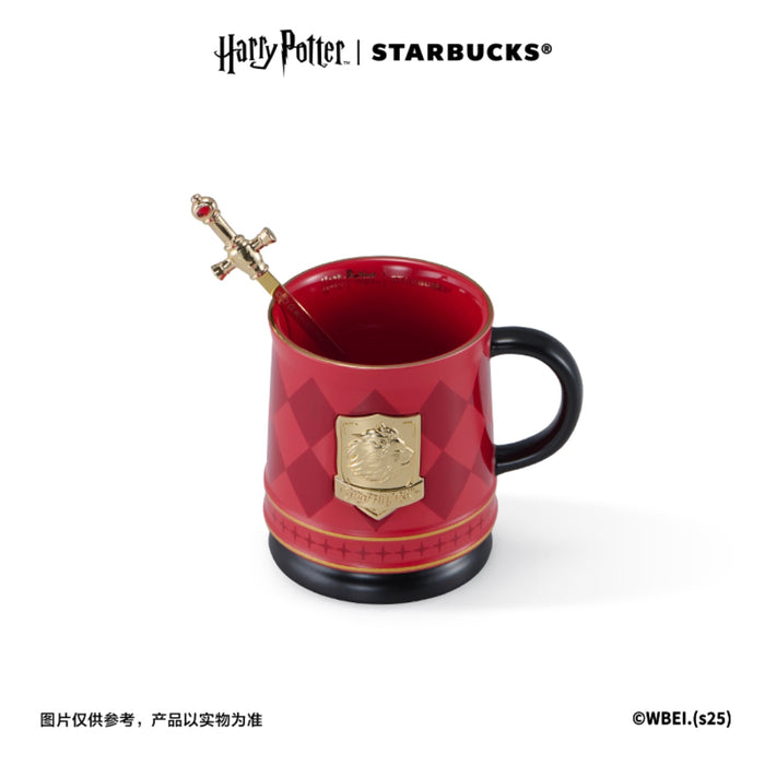 Starbucks China - Harry Potter x Starbucks - Gryffindor Color Changing Ceramic Mug with Coaster 365ml