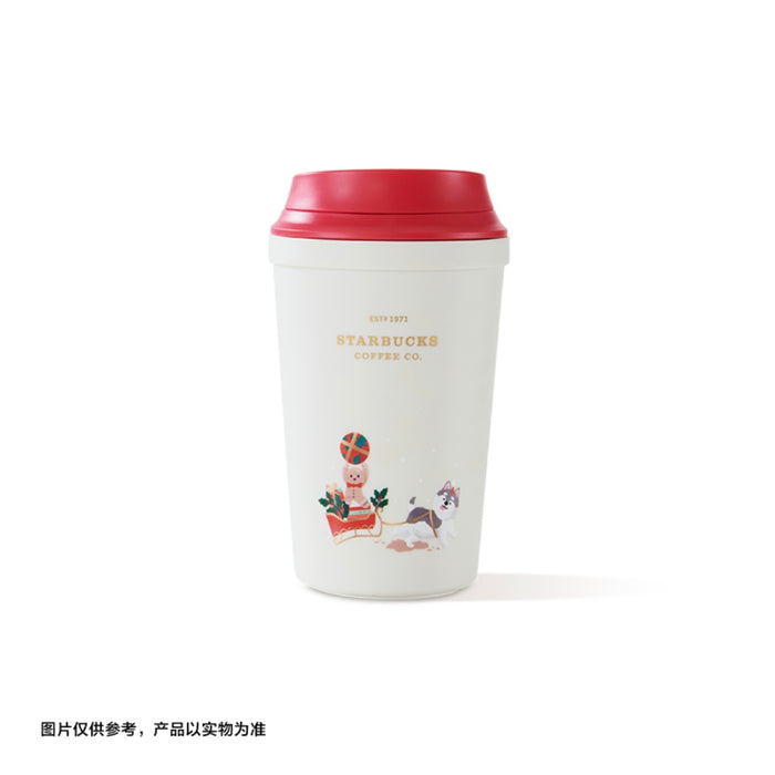 Starbucks China - Christmas 2023 - 6. Gingerbread Man & Husky 