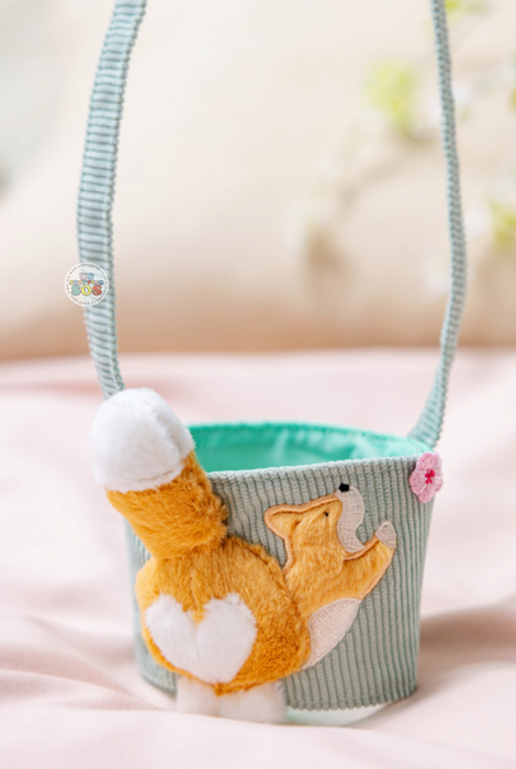 Starbucks Hong Kong - 2026 Cherry Blossom ‘Nap Under the Willow’ Collection x Corgi Tail Convenient Single Cup Handbag