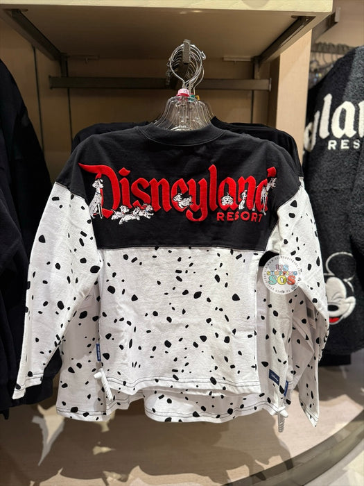 DLR/WDW - 101 Dalmatians - Spirit Jersey Lucky Park Logo Black White Pullover (Youth)