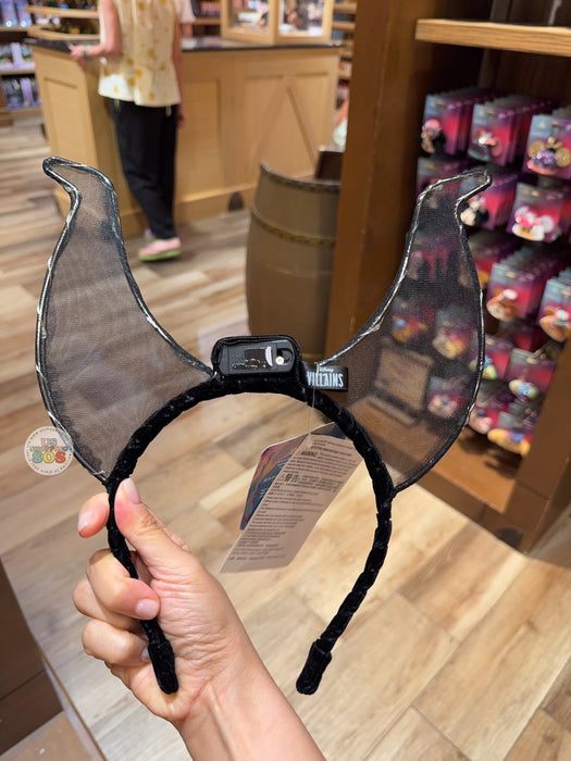 HKDL - 2026 Disney Halloween - Disney Villians x Maleficent Mesh Horn Light Up Ear Headband