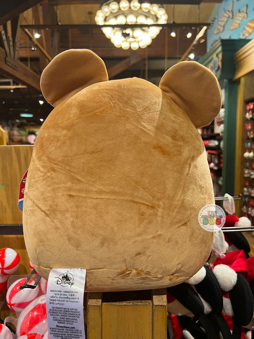 DLR/WDW - Christmas 2025 - Gingerbread Mickey Squishmallow Plush Pillow
