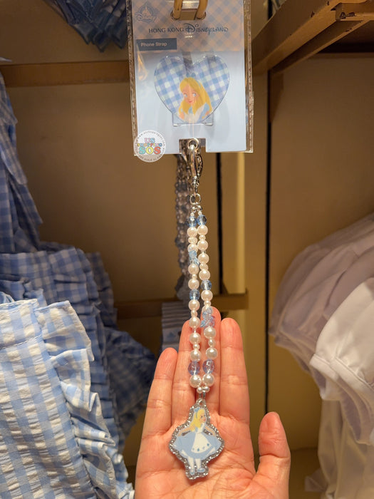 HKDL - 2026 Alice in the Wonderland 75 Anniversary x Phone Strap