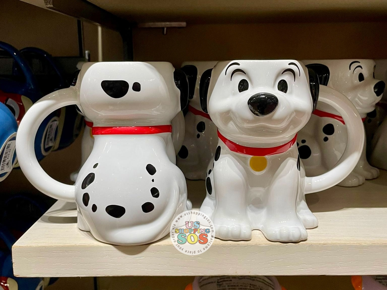 DLR/WDW - Dalmatian 3D Ceramic Mug