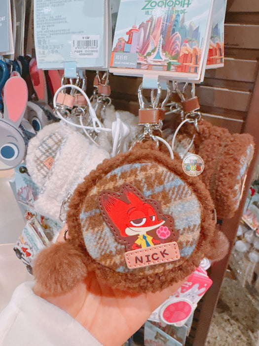 SHDL - Zootopia x Nick Wilde Checkered Head Phone Bag