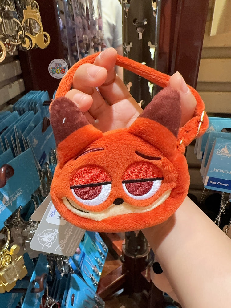 HKDL - Nick Wilde ‘Big Face’ Pouch with Strap