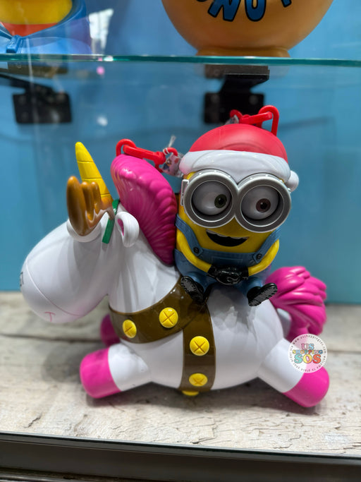 Universal Studios - Despicable Me Minions - Bob Rides Fluffy Unicorn Popcorn Bucket