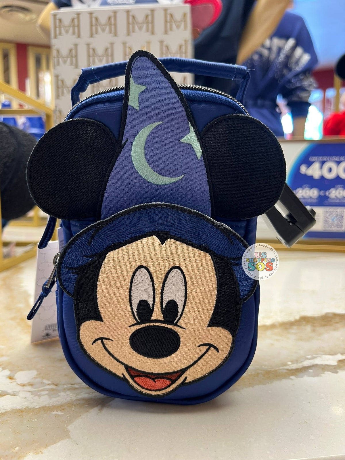 DLR/WDW - Fantasia Sorcerer Mickey - Lug Crossbody Bag — USShoppingSOS