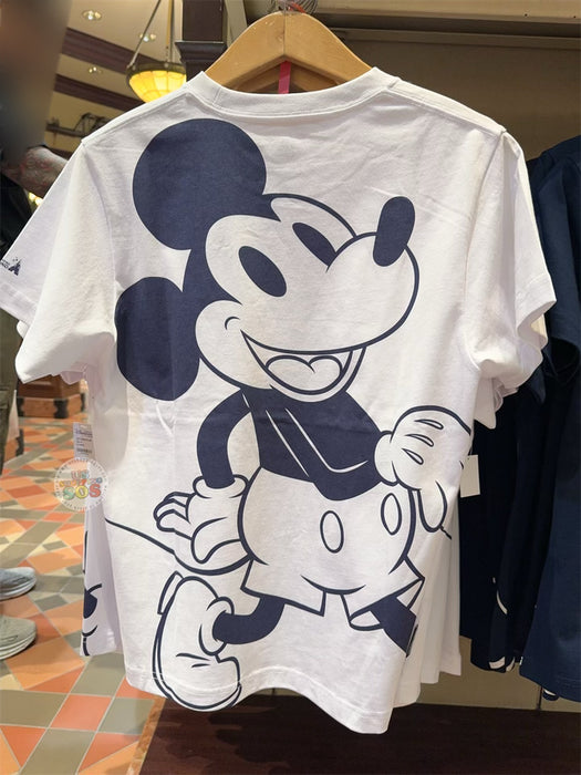 HKDL - Mickey Mouse Denim POC T-Shirt for Adults
