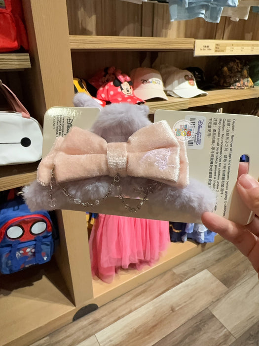 HKDL - Duffy & Friends x StellaLou Hair Clips Claw with Chain & Bow