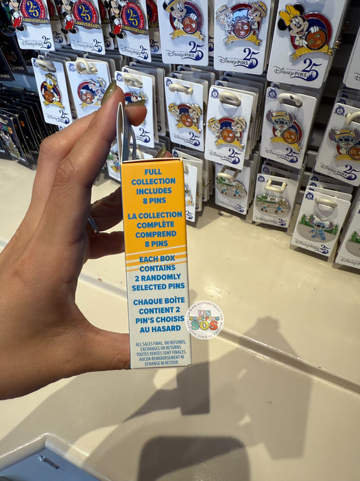 DLR - Disneyland 70th Celebration - Mystery Pin Box (Contain 2 Pins)