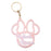 JDS - Key chain Fes x Minnie Mouse Marble Name Logo Keychain
