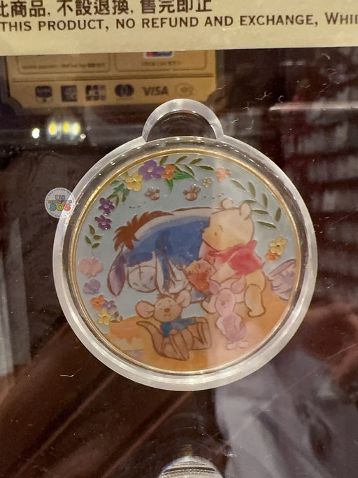 HKDL - Gold Medallion Coin x Fantasyland Exclusive "Pooh Family"