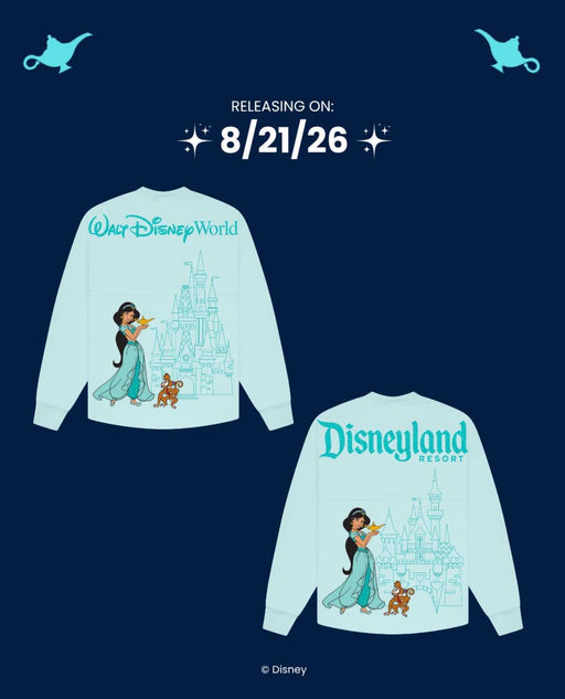 DLR/WDW - 2026 Disney Princess Jasmine Spirit Jersey (Adults)