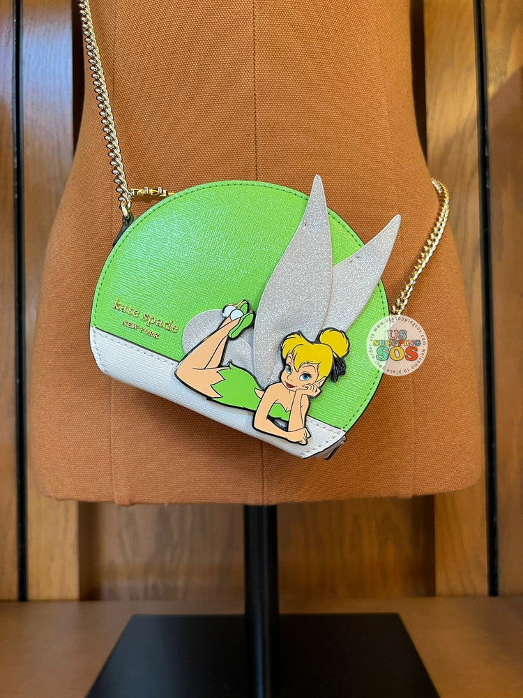 DLR/WDW - Kate Spade New York - Tinker Bell Green Crossbody Bag